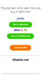 Mobile Screenshot of lifediet.net